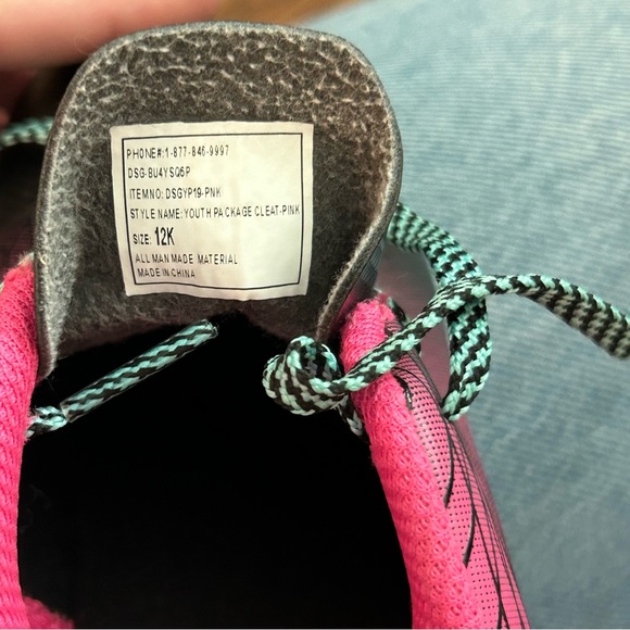 Kids cleats size 12K - DSG soccer cleats - Picture 3 of 6